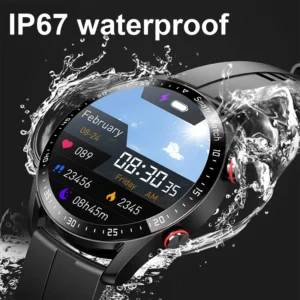 Xiaomi ECG PPG Bluetooth Call Smart Watch Men Laser Health Blood Pressure Fitnes Sports Watches Sports Waterproof Smartwatch Box